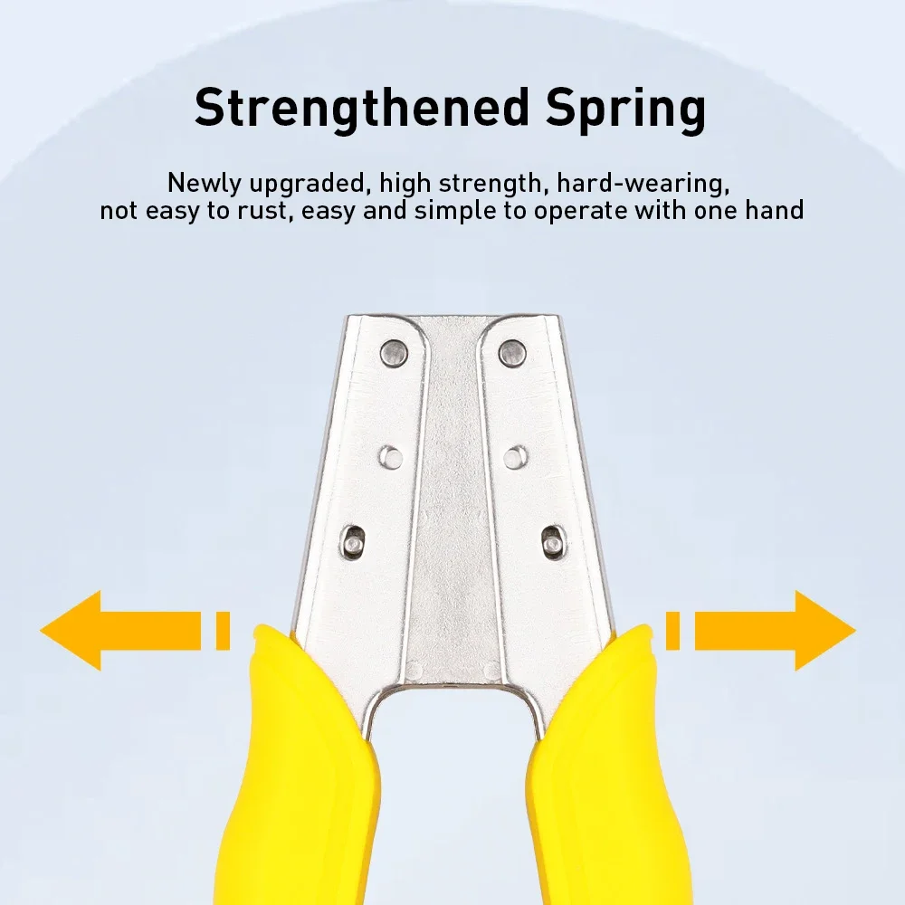 Pelacables de fibra óptica Natalink, herramienta de pelado Miller, alicates de Cable de fibra óptica para pelado de fibra de precisión FTTH - imagen 5