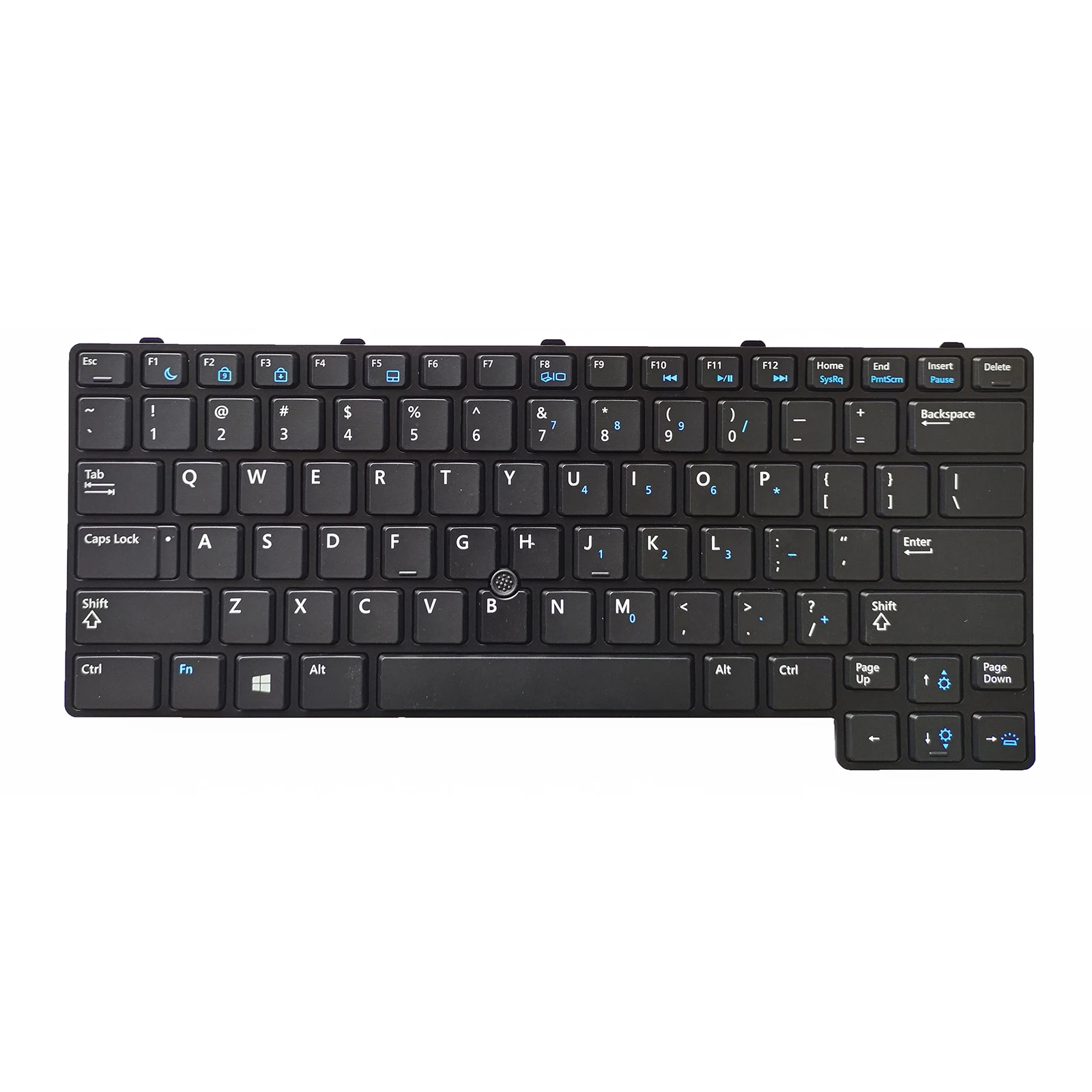Teclado de ordenador portátil estándar de EE. UU. Con retroiluminación, negro, diseño de EE. UU. Para Dell E6430U E6430S 6530U 6430u-100TB - imagen 2