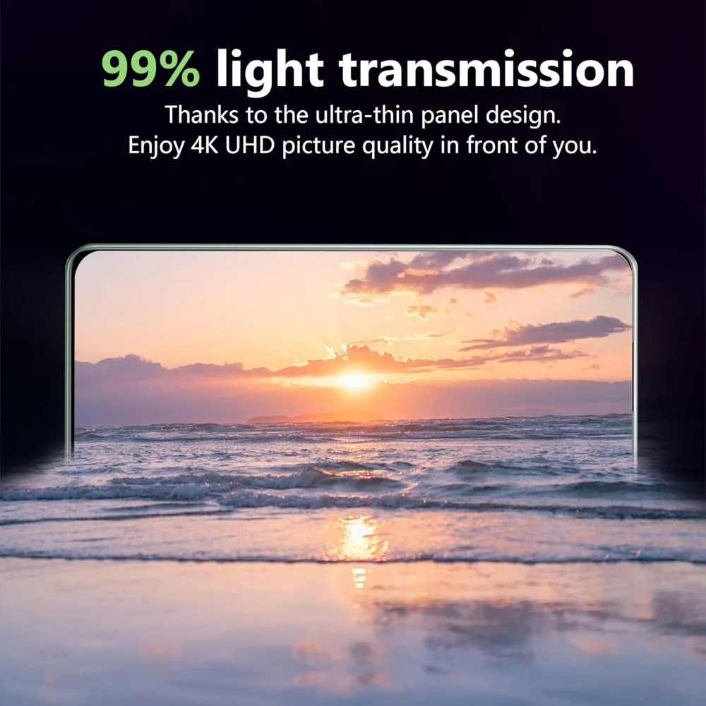 Para Samsung Galaxy S26/S26 Plus/S26 Ultra HD 9H vidrio templado con herramienta de fácil instalación Protector de pantalla de cubierta completa antiarañazos - imagen 2