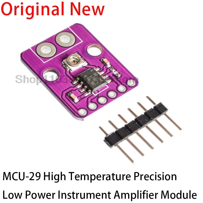 1 Uds CJMCU-29 INA129-HT módulo amplificador de instrumentación de baja potencia y precisión de alta temperatura enrollador