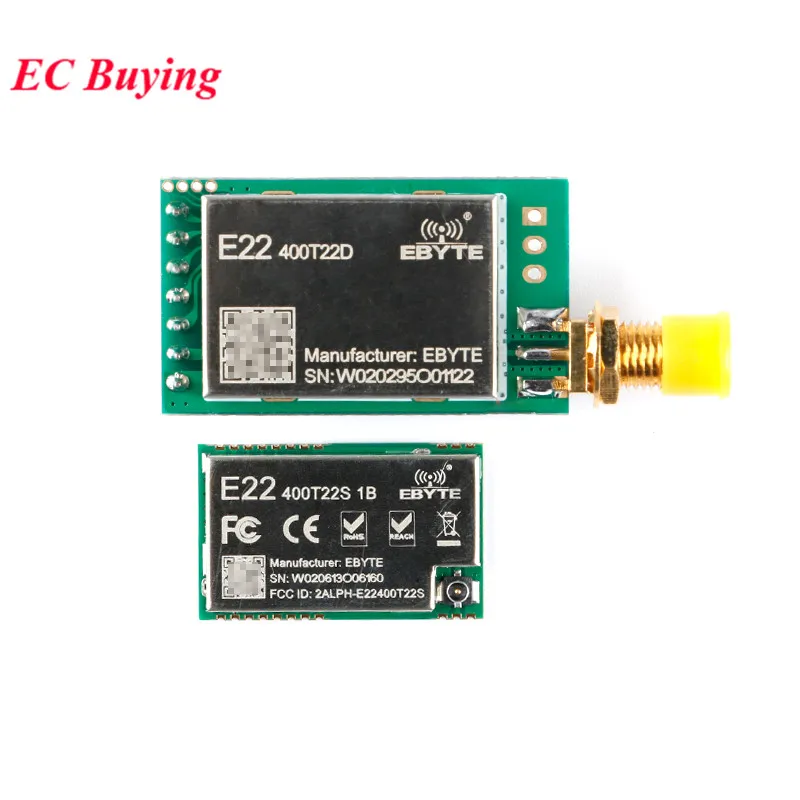 1-5 uds módulo transceptor inalámbrico LoRa 433MHz SX1278 E22-400T22S 400T30S 400T30D SX1262 900T22D 900T30D 400M22S 400M30S 900T22S - imagen 5