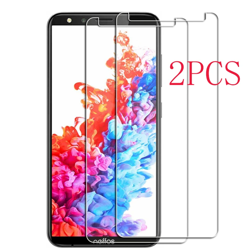 Para tp-link Neffos C7 Lite Protector de vidrio templado en TP7041A22 5,45 pulgadas Protector de pantalla película de cubierta de teléfono