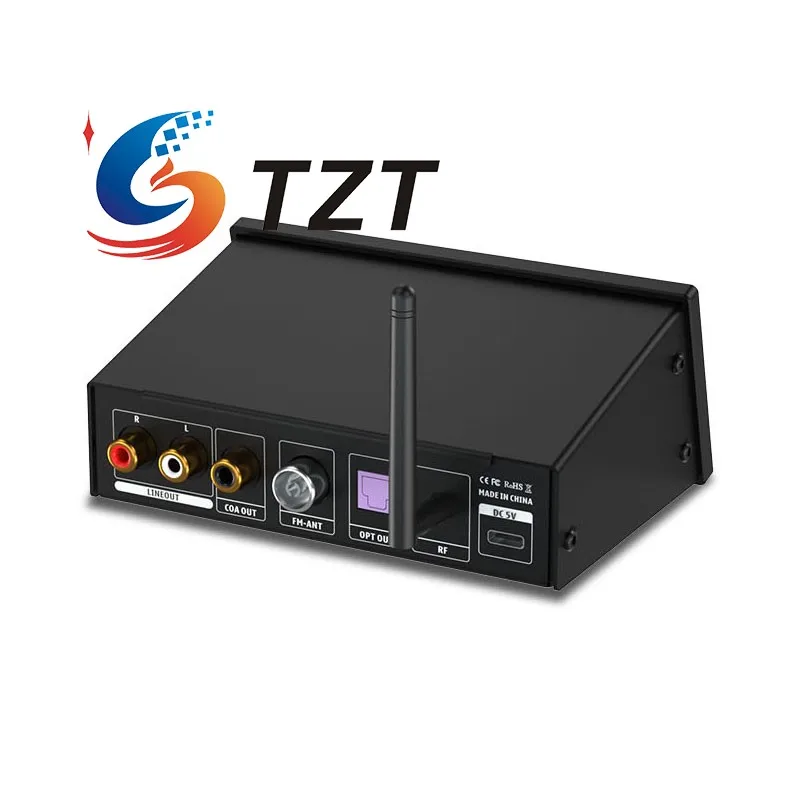 TZT-BLAD-B5 de AUDIO SUCA, receptor Bluetooth, decodificador de Audio Hifi DAC con pantalla de 2,4 "para amplificadores y altavoces - imagen 3