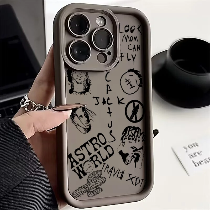 Funda de teléfono de lujo Travis Scott Cactus Jack para Google Pixel 9 8 7 8A 7A Pro XL 4G 5G funda trasera de silicona suave TPU - imagen 4