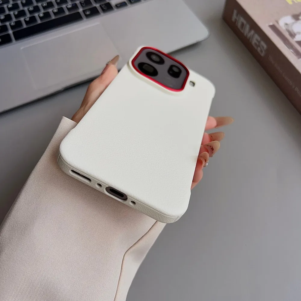 Para OPPO Find X9 Pro funda dura de PU con carga inalámbrica funda protectora trasera magnética delgada para OPPO Find X8 X8Pro carcasa de teléfono - imagen 4