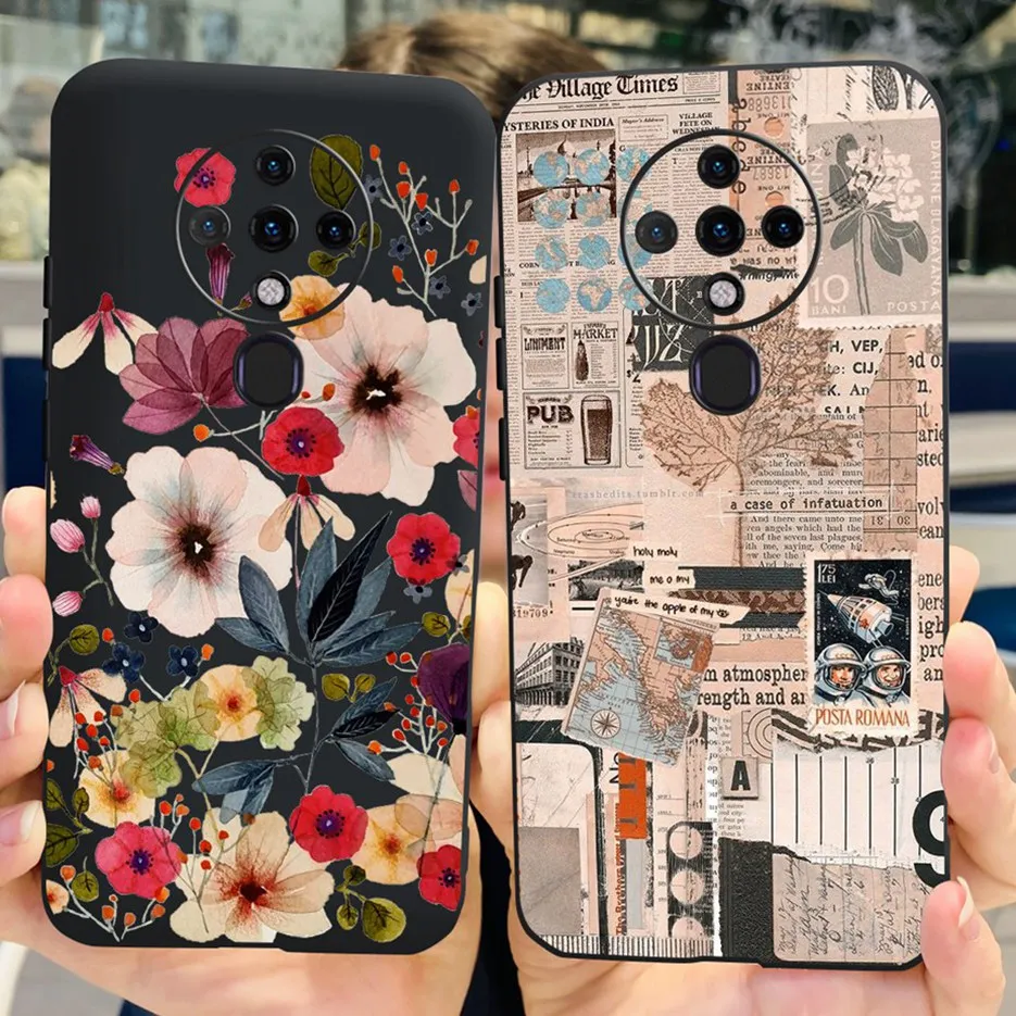 Para Tecno Spark 6 funda KE7 Linda funda pintada de moda funda de teléfono de silicona suave para Tecno Spark 6 Spark6 cubiertas traseras parachoques de 6,8 pulgadas - imagen 5