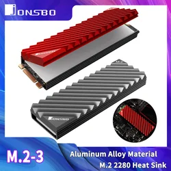 JONSBO Disipador Térmico M.2 SSD Aluminio Refrigeración Eficiente