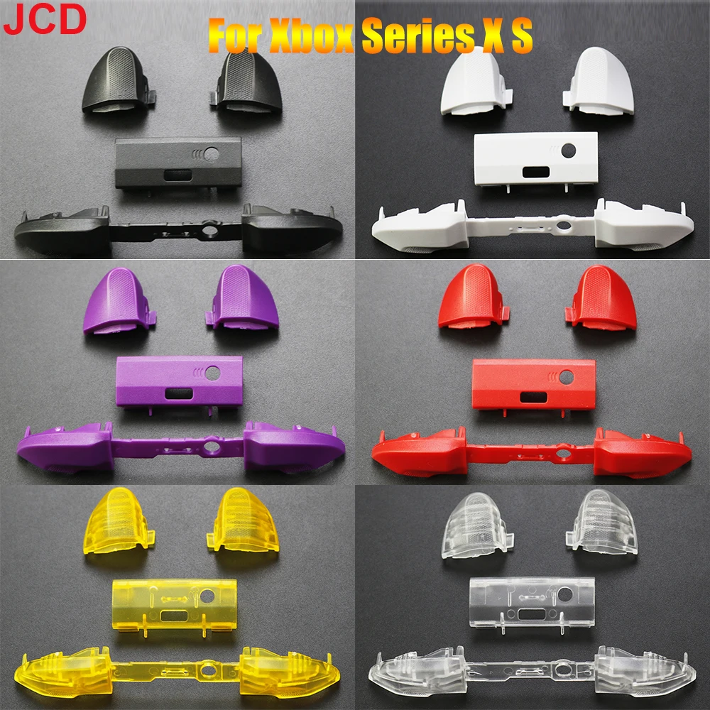 JCD-controlador de núcleo para Xbox Series X S XSX XSS, 18 colores, RB LB, parachoques RT LT, botón de disparo, soporte de barra media, piezas de reparación