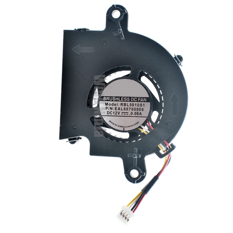 RBL5010S1 EAL60700906 Ventilador de refrigeración CC de 4 pines 12V 0.06A para computadora CPU GPU - Ventilador silencioso de escritorio de perfil bajo - imagen 2