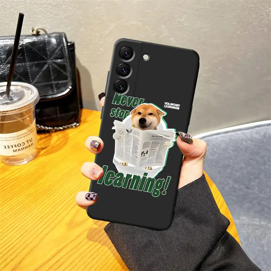 Funda de teléfono suave negra con perro divertido para Honor X6 200 400 Lite 8X X5b X8 70 Magic5Lite 90 X7 X9a - imagen 2