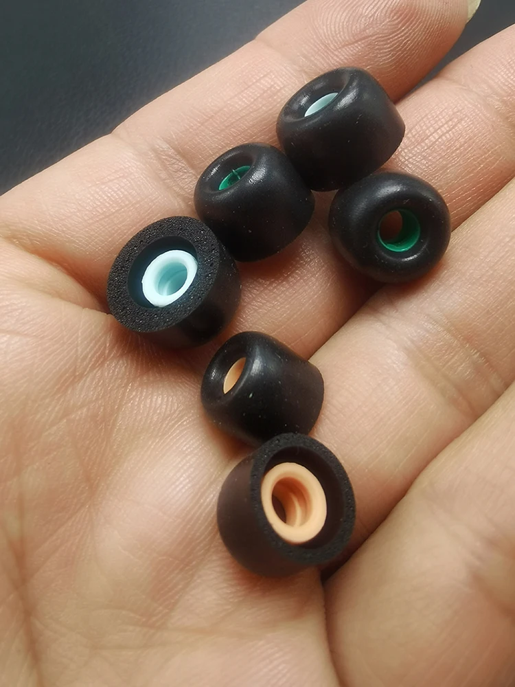 1 par de auriculares de espuma viscoelástica, almohadillas para los oídos, funda para Sony Wf-1000xm3 Wf-1000xm4, fundas intrauditivos, puntas para los oídos, almohadillas para los oídos, cojín - imagen 5