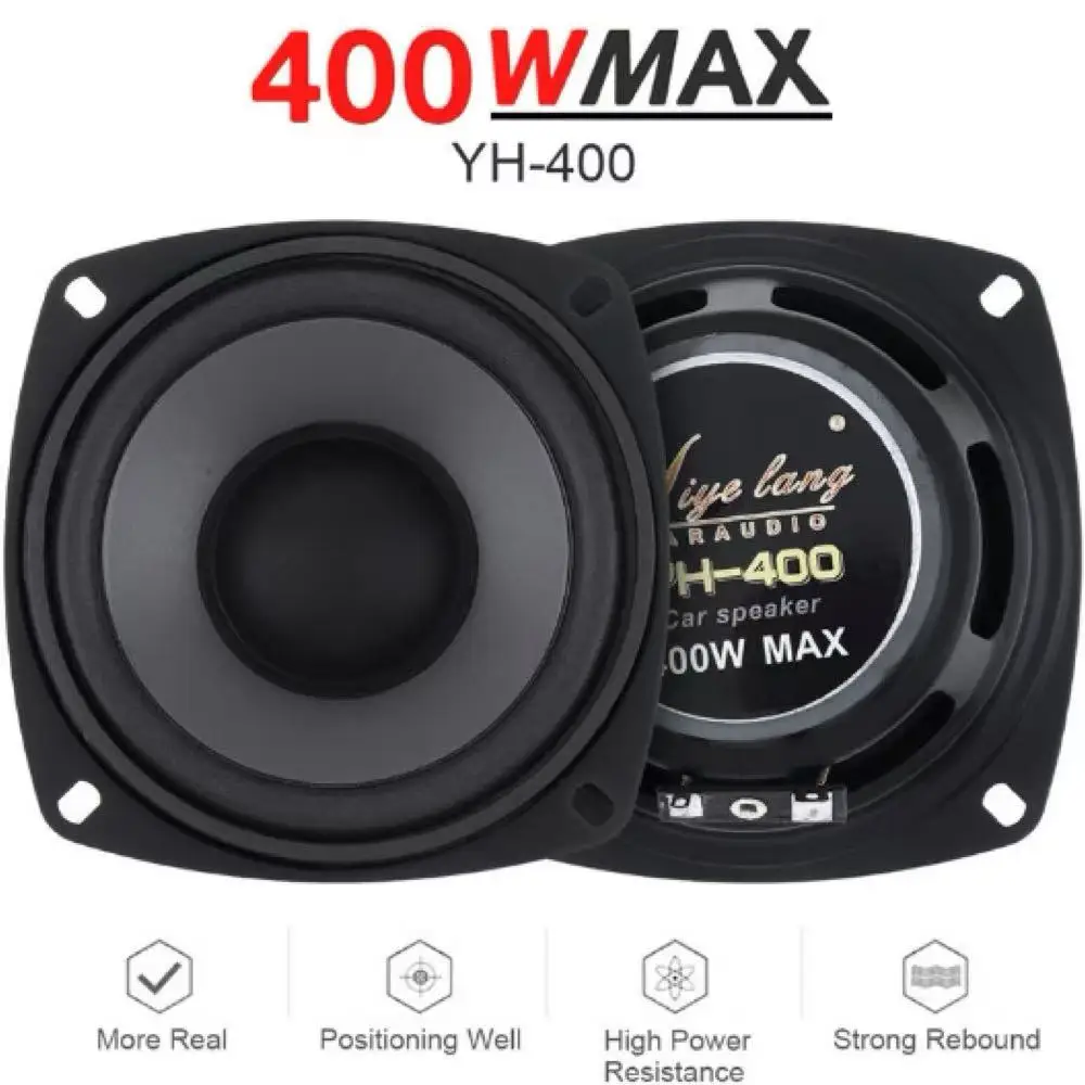 Sistema de audio para coche con altavoces 6,5/5/4 y 600/500/400W - imagen 4