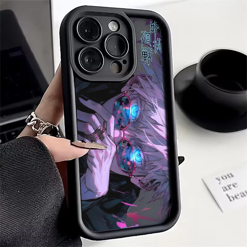 Funda de teléfono Anime Jujutsu Kaisen para Google Pixel 9 8 7 8A 7A Pro XL 4G 5G funda trasera de silicona suave TPU - imagen 2