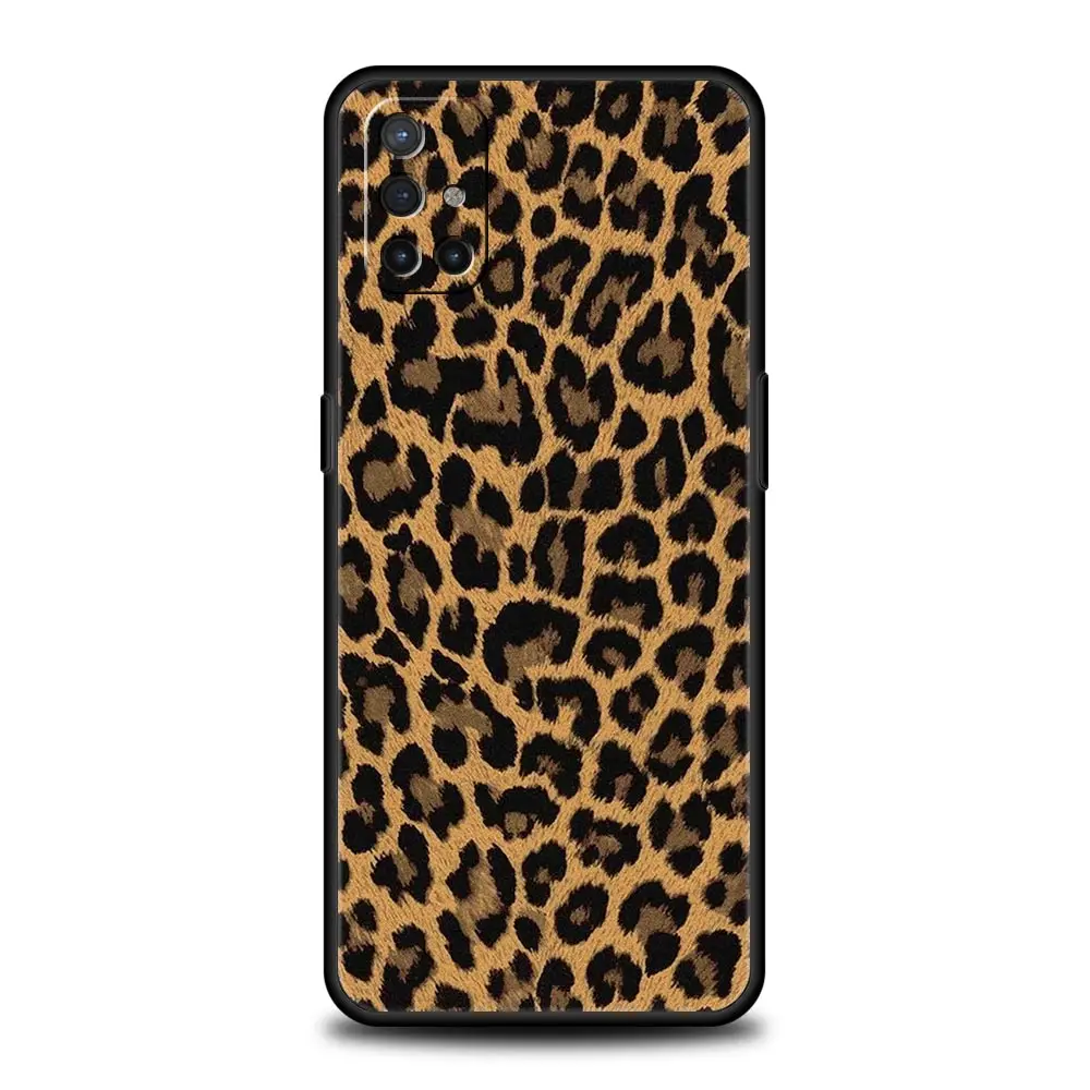 Funda de teléfono para OnePlus 12 11 10 9 Pro 9T 12R 10R 9R 9RT 10T 8T 7T Nord 2T CE 2 5G N200 N10 funda con estampado de guepardo leopardo - imagen 4