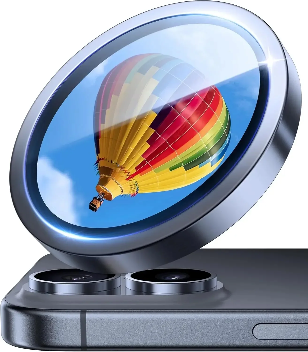 1-3 piezas para IPhone 17 cámara trasera película protectora de vidrio templado colores originales-negro plata luz púrpura azul verde - imagen 5