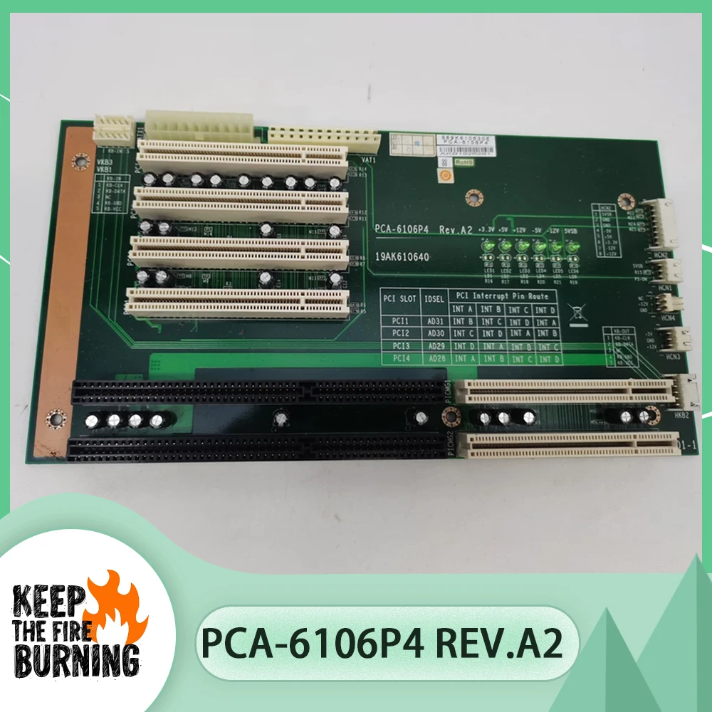 PCA-6106P4 Rev.A2 Tablero de control industrial PCA-6106P4