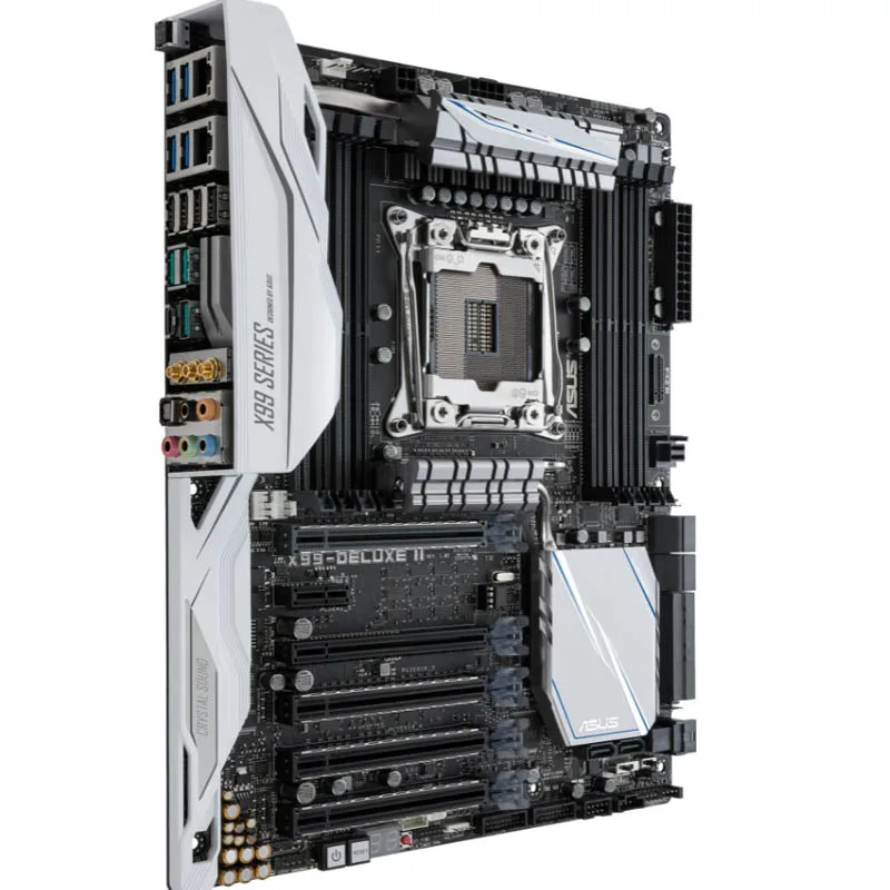 ASUS-placa base X99-DELUXE II LGA2011-v3, tarjeta madre X99 ATX para Intel Core i7 x-series con DDR4 3x3 - imagen 2