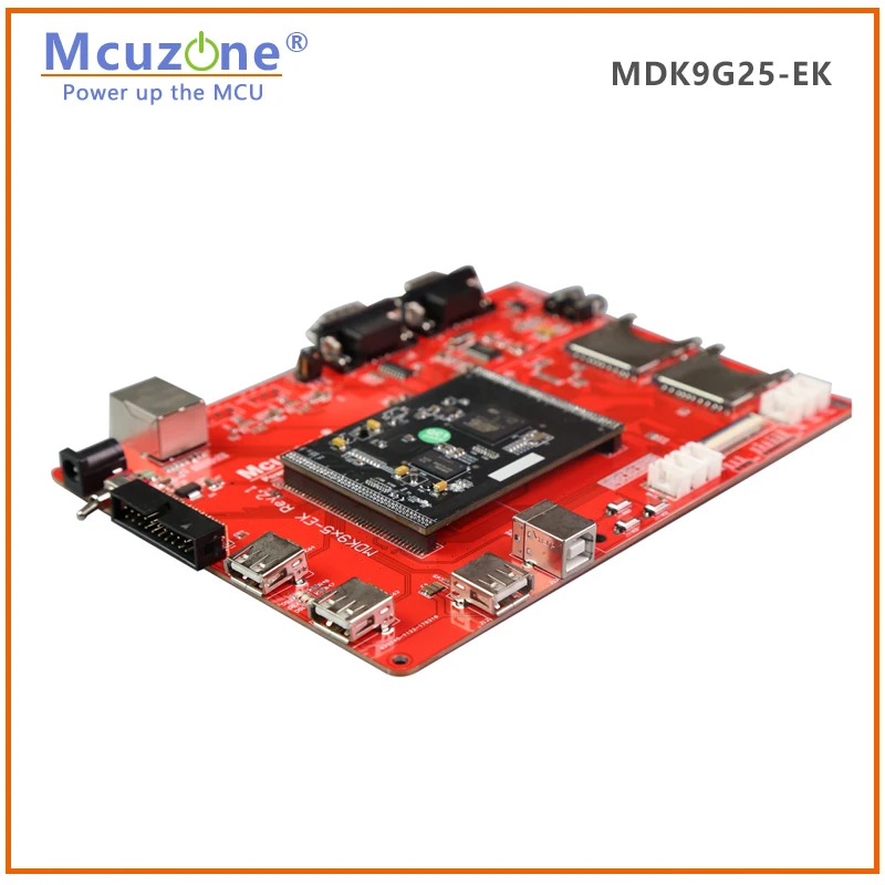 AT91SAM9G25, placa central MDK9G25, CPU de 400MHz, 256M NAND,ISI, Ethernet, 4*USART, 2*UART, USB 2.0 HS - imagen 5