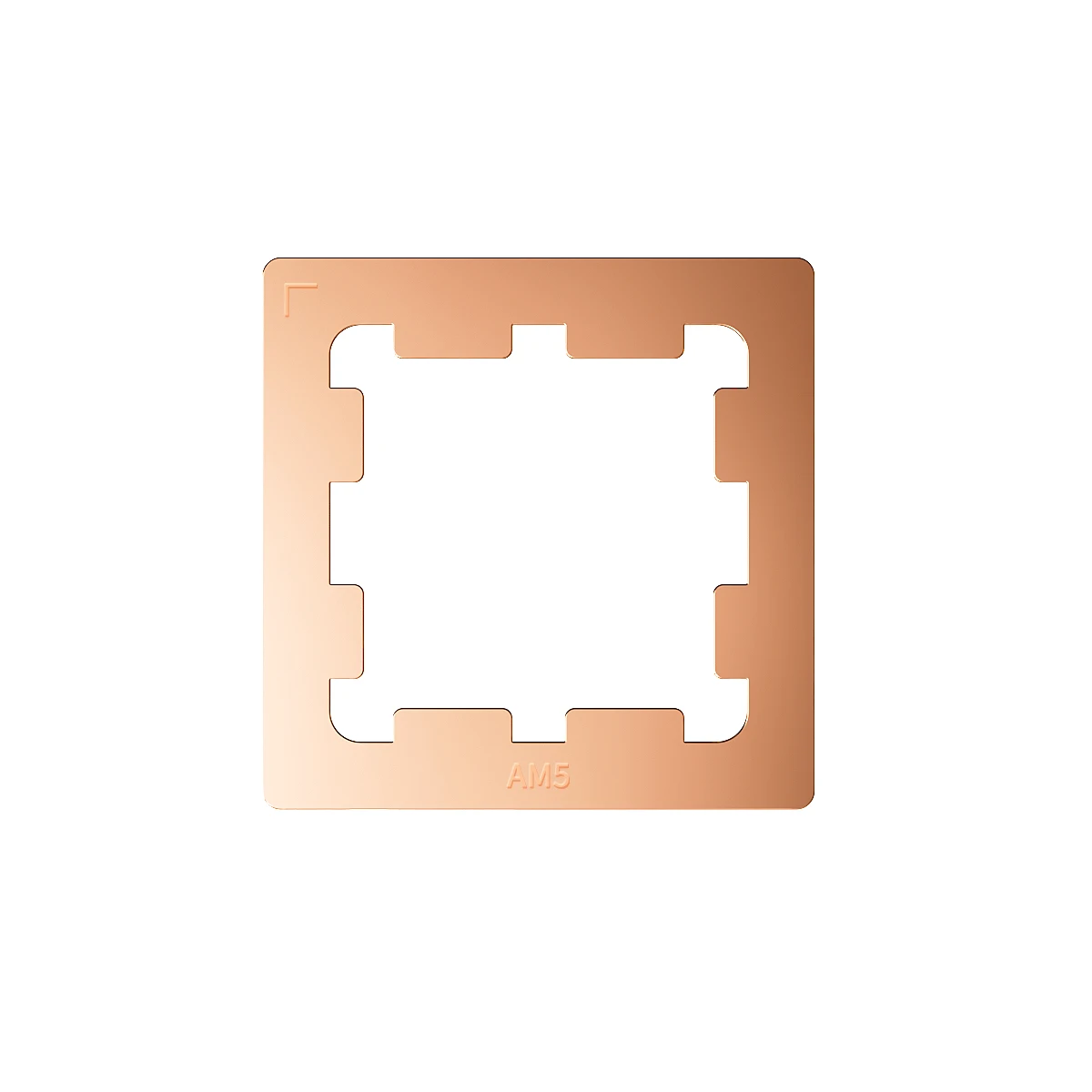 Chips protectores de pasta térmica TEUCER AM5, cubierta de armadura de disipación de calor, cobre AMD para armadura de placa de CPU 7950X 7900X 7700X 7600X - imagen 3