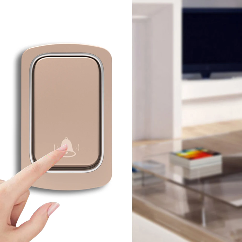 Timbre inalámbrico autoalimentado a prueba de agua sin batería para el hogar, timbre de anillo al aire libre, timbre receptor remoto - imagen 4