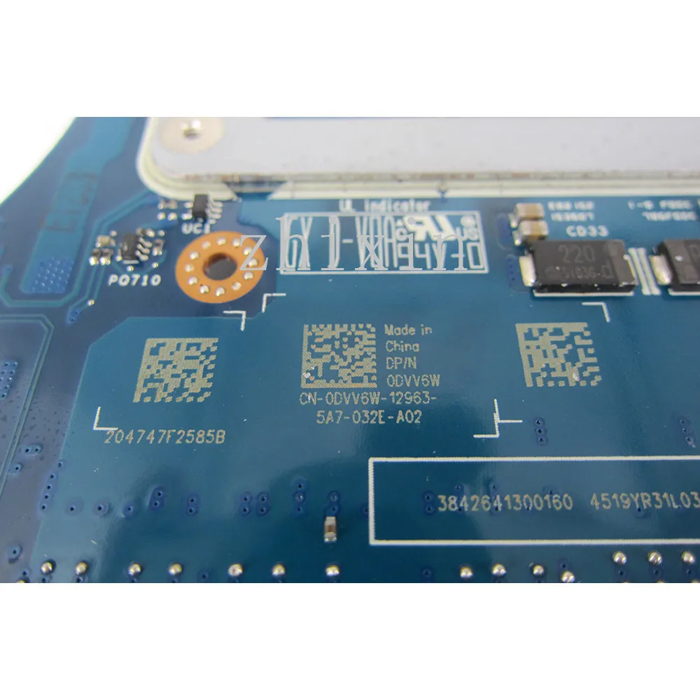 LA-C912P para Dell Alienware 15 R2 17 R3 placa base para ordenador portátil I7-6700HQ CPU GTX970M 3G GPU CN-0DVV6W 0DVV6W AAP21 prueba completa - imagen 3
