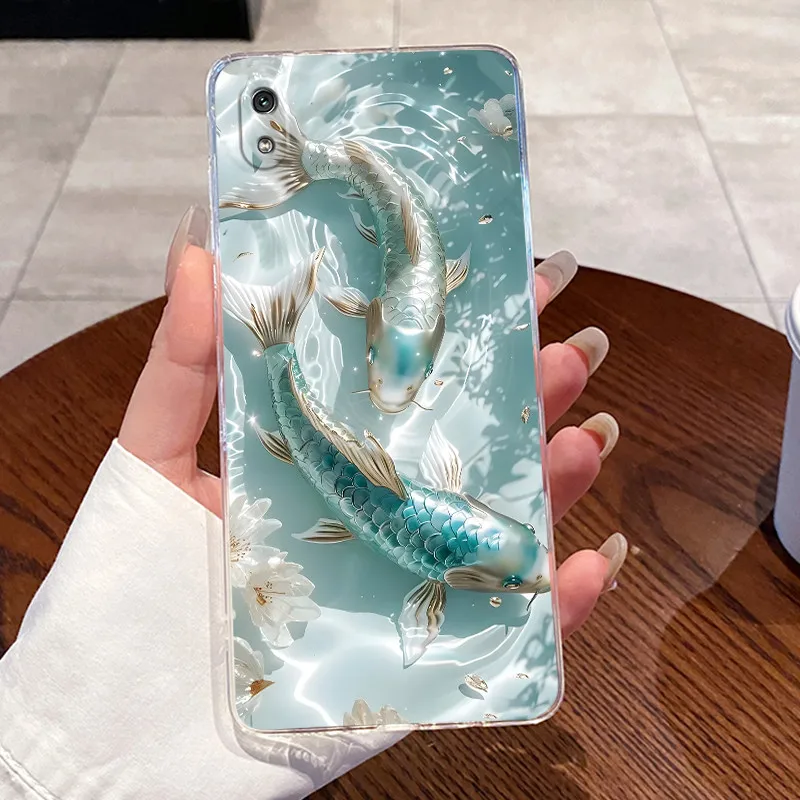 Para Redmi 7A 7 funda transparente de lujo lindo conejo de amor divertida TPU funda de teléfono suave para Redmi7A funda trasera transparente para carcasa Redmi7 - imagen 3