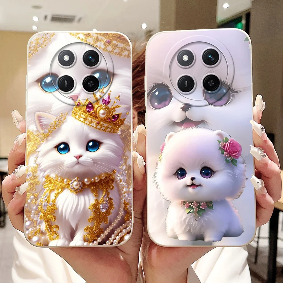 Para Honor Magic7 Lite funda BRP-NX1 de lujo de moda cubierta pintada de caramelo funda de teléfono suave de TPU para Honor Magic 7 Lite Magic7 Pro bolsas - imagen 2