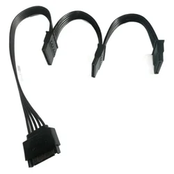 Cable Divisor SATA 1 Macho a 3 Hembra 15Pin 18AWG
