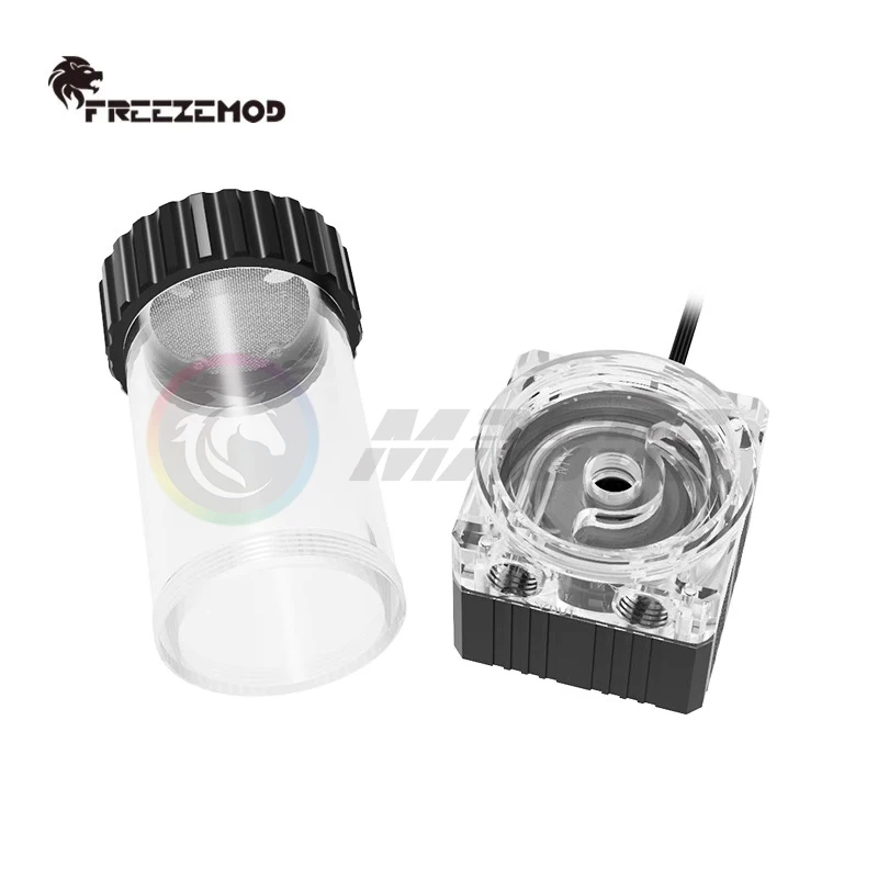FREEZEMOD-kit de bomba de agua AIO Box para ordenador, tipo DDC doméstico de levitación magnética PUB-GCDCB-PM con filtro incorporado, sincronización ARGB de 5V - imagen 4