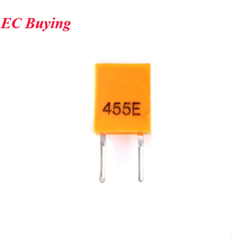10 unids/lote 455E 455KHz 455K oscilador de cristal cerámico 2 pines DIP-2 280PF - imagen 3