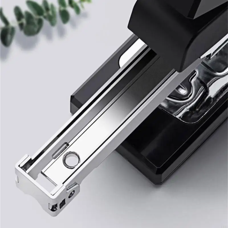 Grapadora resistencia con 1000 grapas, 50 hojas capacidad, ergonómico, ahorro trabajo, suministros para y - imagen 2