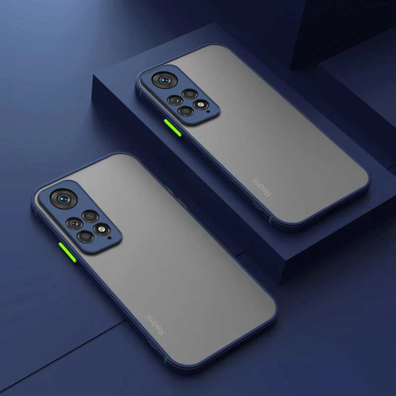 Funda de teléfono ARMOR a prueba de golpes para Xiaomi Redmi Note 11 Pro Note 10 10S 11 11S 12S 12 Pro Plus marco duro cubierta trasera de teléfono Fundas - imagen 3