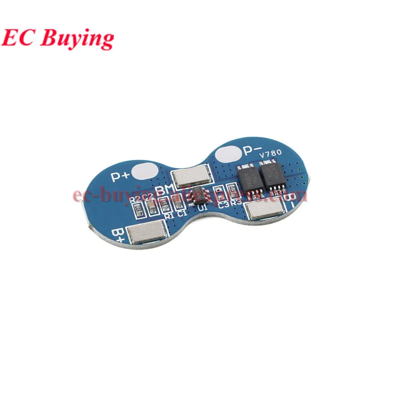 1 unidad-50 unidades 2S 7,4 V 8,4 V 3A Li-ion batería de litio 18650 módulo de placa de protección del cargador BMS PCM Lipo batería 2 paquete de celdas 2S-A18 - imagen 2