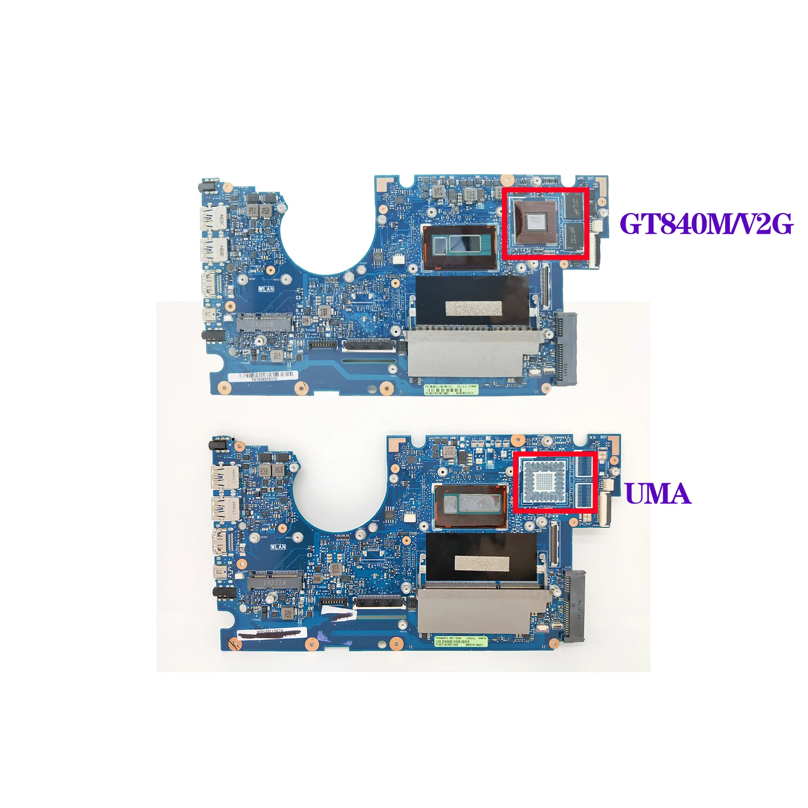 Placa base UX32LA-LN UX32LN UX32L UX32LA BX32LN BX32LA para placa base de ordenador portátil ASUS i3 i5 i7 - 4th Gen UMA GT840M 4GB-RAM - imagen 2