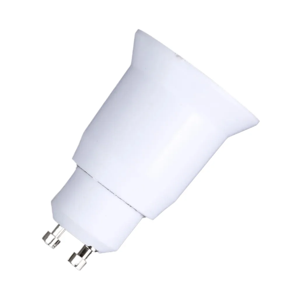 20 piezas GU10 a E27 adaptador de bombilla LED portalámparas convertidor enchufe bombilla portalámparas adaptador enchufe material resistente al calor - imagen 4