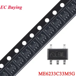 ME6233C33M5G Regulador LDO lineal de 3,3 V SOT-23-5