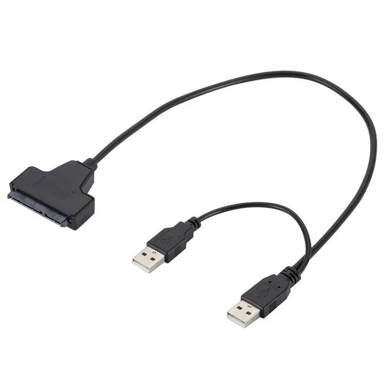 Cable SATA a USB 2,0 para disco duro externo HDD SSD de 2,5 pulgadas, adaptador SATA 3 de 22 pines, Cable convertidor de disco duro para ordenador portátil - imagen 5