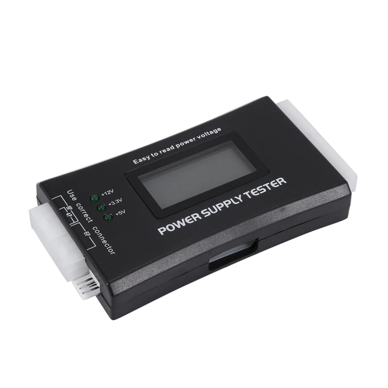 20+4 Pin LCD Power Supply Tester For ATX, ITX, BTX, PCI-E, SATA, HDD