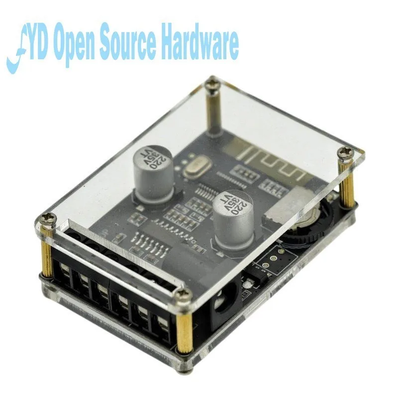 Módulo de placa amplificadora de potencia, estéreo 40Wx2, compatible con Bluetooth 5,0, cc 12V/24V, XY-P40W de amplificador Digital de alta potencia - imagen 2