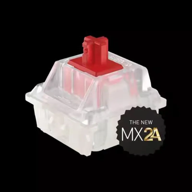 Cherry MX2A interruptor Teclado mecánico interruptores táctiles lineales personalizados 3 pines RGB azul rojo marrón plateado interruptor lubricado Gamer - imagen 2