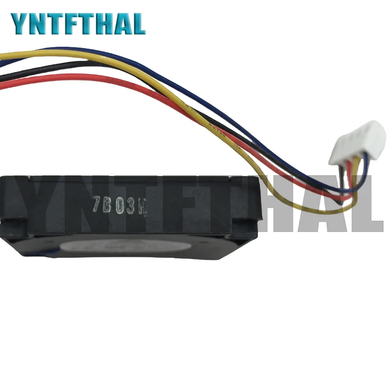 BSB0512LAA01 DC12V 0.10A 5cm 4 líneas PWM ventilador lateral muy fino Turbo ventilador ventilador de refrigeración de CPU - imagen 5