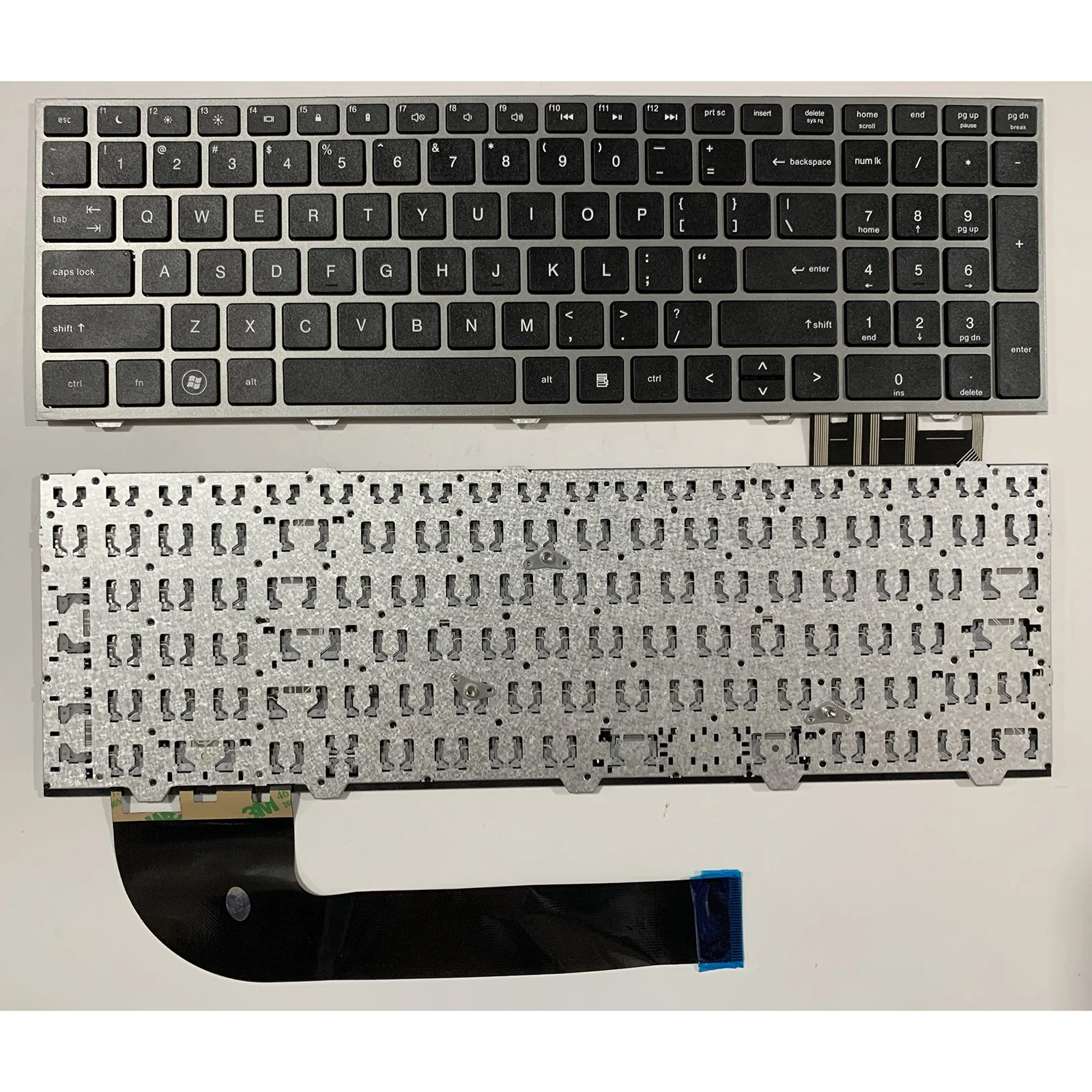 Teclado para portátil Diseño estadounidense para HP Probook 4540s 4540 4545s 4545 4740s 4745s