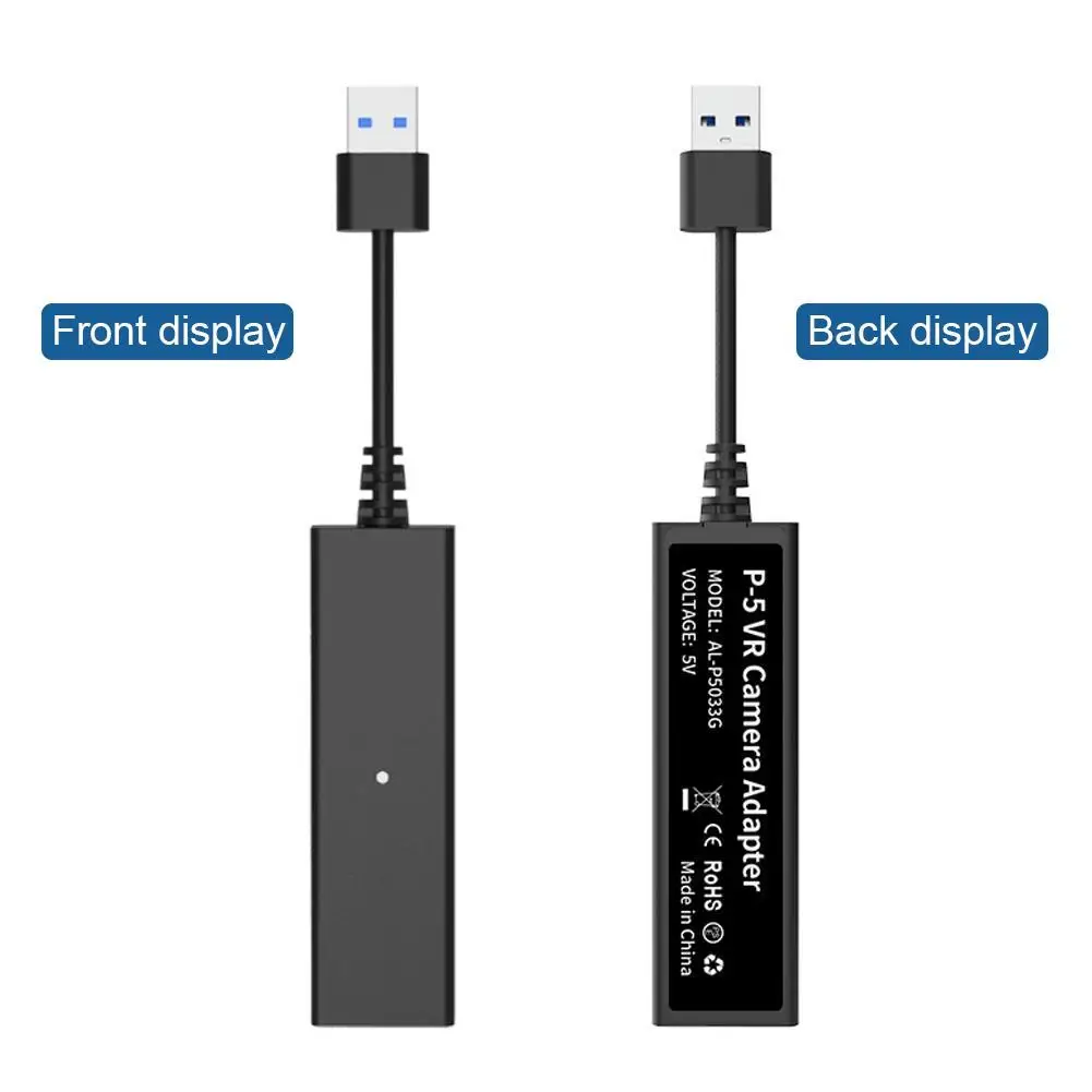 Aolion para PS5 VR Cable adaptador para consola PS5 USB 3,0 Mini conector de cámara para PS VR 5 Cable adaptador accesorios N EWW