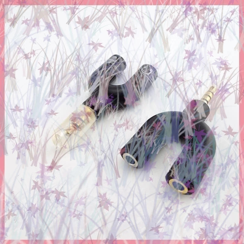 1/2/5 Uds 3,5mm divisor estéreo tipo U conector de auriculares convertidor Audio micrófono Jack adaptador de enchufe para teléfono tableta reproductor MP3 MP4 - imagen 2