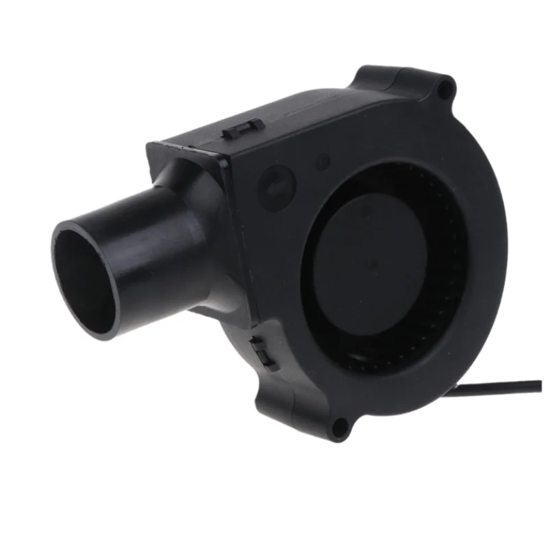 7cm 7530 12V Small Blower with Power Variable Speed Controller for DIY Cooling Outdoor BBQ Fire Blower Fan - imagen 5