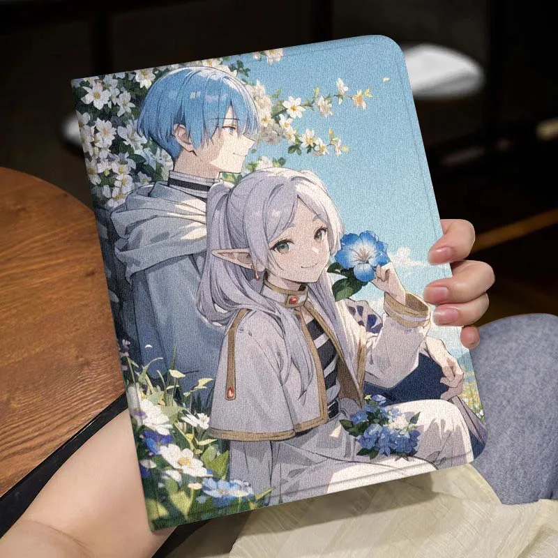 Frieren y Himmel para iPad Pro Air Mini 1 2 3 4 5 6 7 7th 8th 9th M2 10,2 9,7 10,5 10,9 11 12,9 13 pulgadas funda para tableta