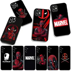 Funda para Teléfono con Diseño de Superhéroe Marvel Deadpool para Xiaomi Redmi Note 14 12 13 ProPlus A4 A3 Pro Plus 12C 13C 14C 5G