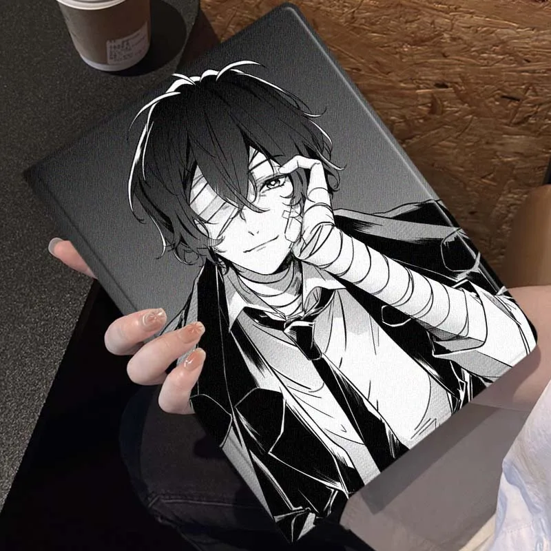 Osamu Dazai Anime para Samsung Galaxy Tab S11 S10 S9 S8 S7 S6 A10.1 A9 A8 A7 10,9 10,1 10,4 Lite FE Plus pulgadas funda para tableta - imagen 2
