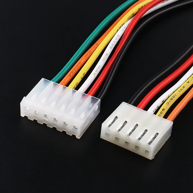 5 uds CH3.96 Cable CH 3,96mm carcasa hembra conector Cable 2P 3P 4P 5P 6 pines 22AWG línea 20cm de longitud - imagen 4
