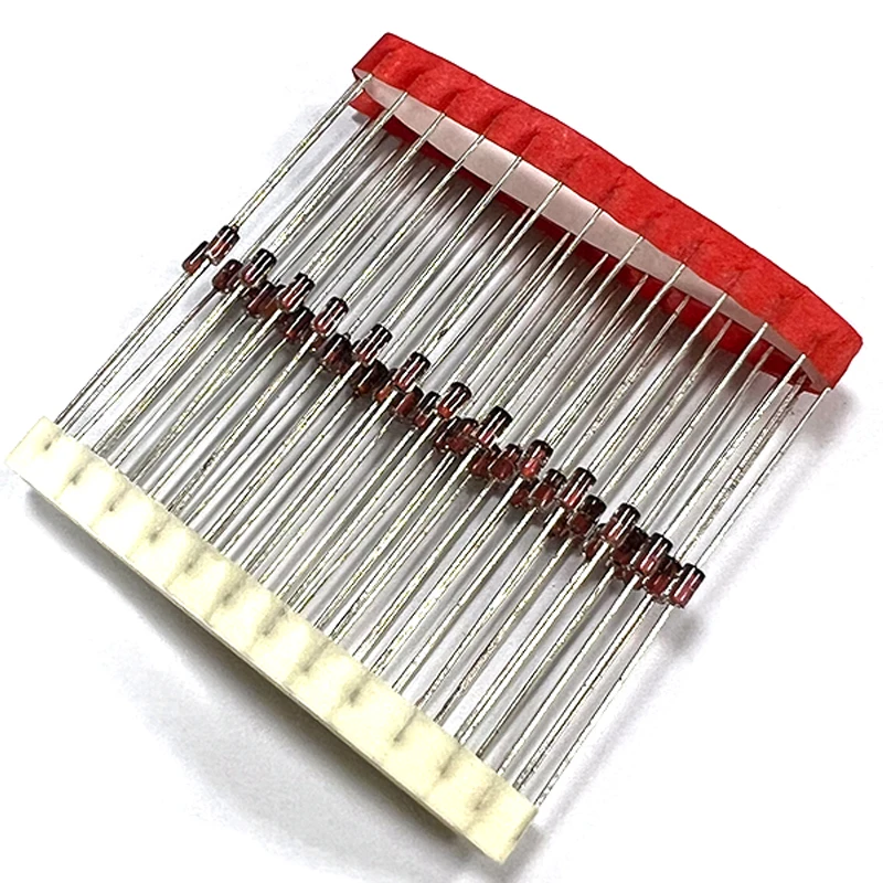 50 Uds diodo Zener nuevo Original 1N4730A 1N4730 1N4731A 1N4731 DO-41 1W 3v9 4v3 3,9 v 4,3 v 1N4728--1N4755 3,6 V-43 v - imagen 2
